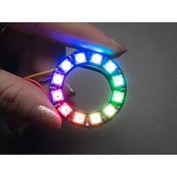 Neopixel 12'li Halka 5050 RGB Led WS2812 - Thumbnail