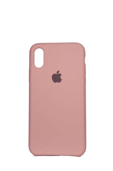 Pembe Apple İphone X İçi Süet Lansman Kılıf