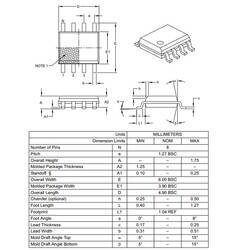 PIC12F1572 I/SN SOIC-8 SMD 8-Bit 32MHz Mikrodenetleyici