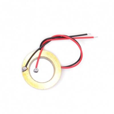 Piezo Buzzer 20mm Piezo Kablolu