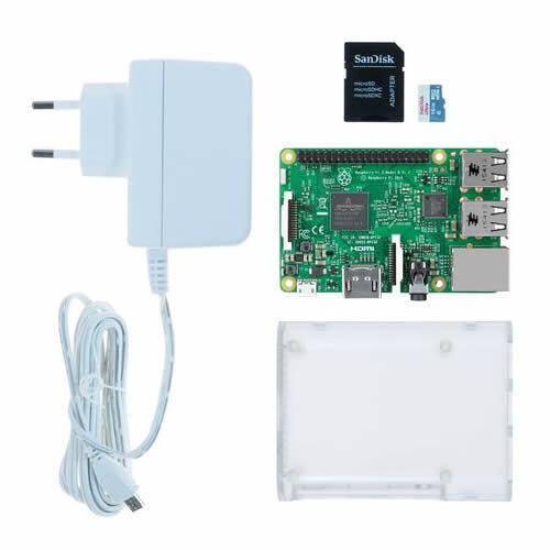 Raspberry Pi 3 Model B+ Plus Kombo Kit Seti