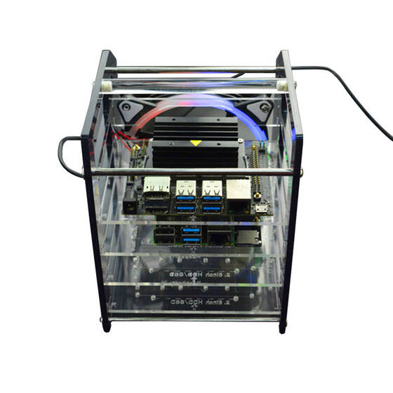 Raspberry Pi 4B / 3B ve Jetson Nano Rack Tower