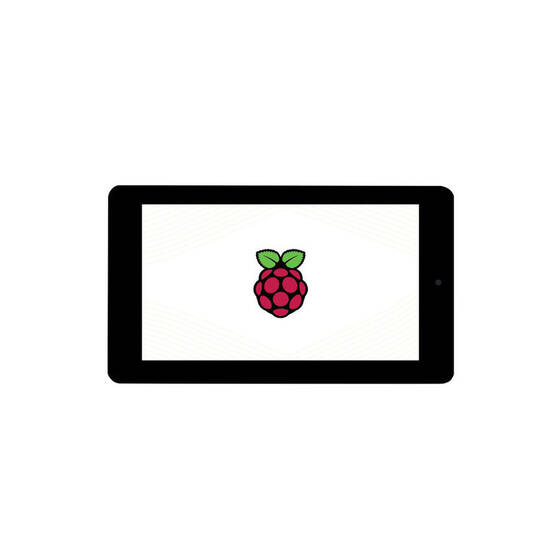 Raspberry Pi 7 inç 5MP Ön Kamerali Kapasitif Dokunmatik Ekran-800×480