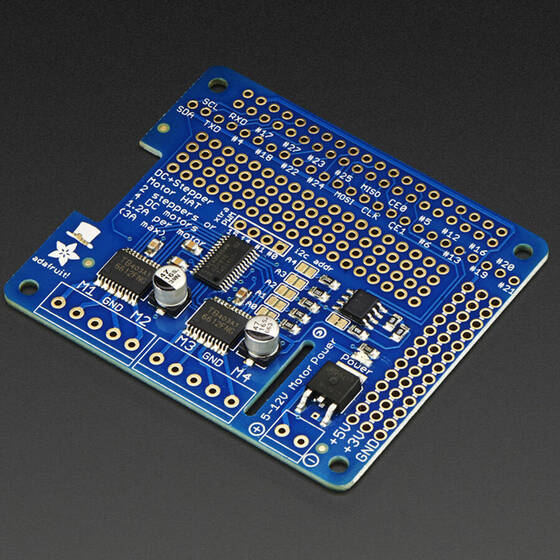 Raspberry Pi için DC & Step Motor HAT - Mini Kit