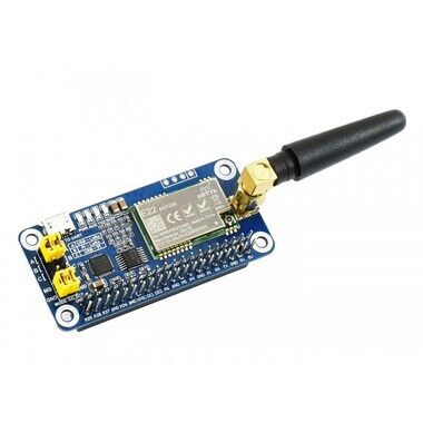 Raspberry Pi için SX1262 LoRa HAT, 868 MHz - Thumbnail