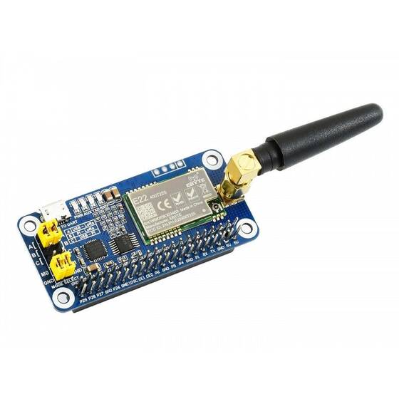 Raspberry Pi için SX1262 LoRa HAT, 915 MHz