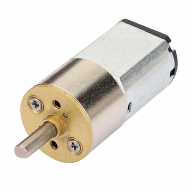  - Redüktörlü DC Motor 35:1 6V 15.5mm 460rpm