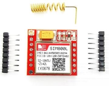 Sim800 serisi Arduino GSM GPRS Modülü Simcom SiM800L Modülü - iMEi KAYITLI - Thumbnail