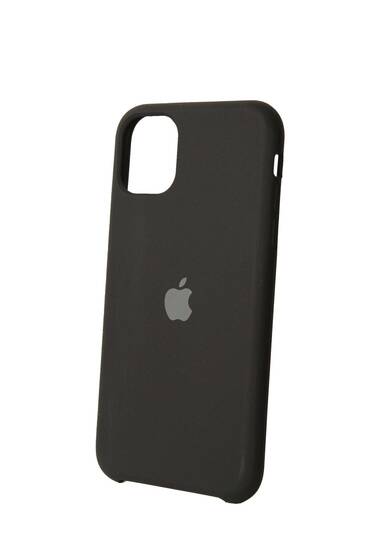 Siyah Apple İphone 11 İçi Süet Lansman Kılıf