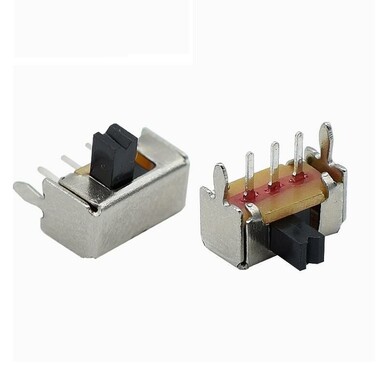  - SK-12D07 2 Konumlu 3-Pin Sürgülü Switch - 90 Derece