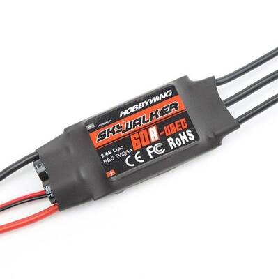 SkyWalker ESC 60A Brushless Fırçasız Motor Hız Kontrol Sürücüsü