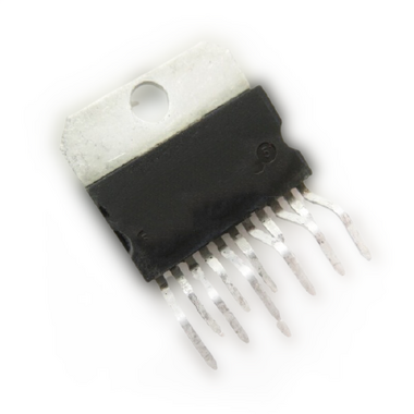 ST - TDA7350A MULTIWATT-11 AUDIO AMPLIFIER IC