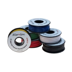 China - Türkiye - Tek Damarlı Montaj Kablosu 22AWG 15 Metre Sarı