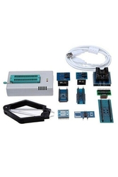 China - TL866II Plus Universal USB Programlayıcı +9 Çevirici Adaptör