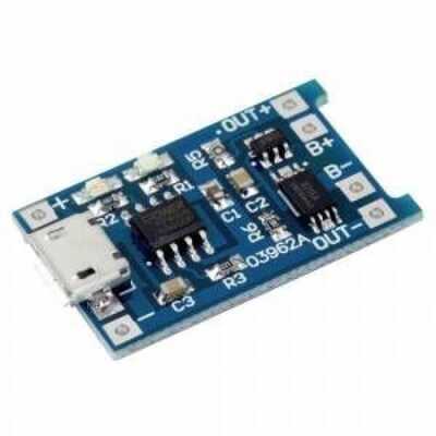  Tp4056 Micro Usb Lipo Şarj Aleti 3.7v - Korumalı