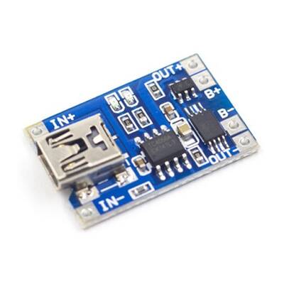 TP4056 Mini Usb Lipo Şarj Aleti 3.7V - Korumalı