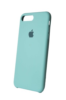  - Turkuaz Apple İphone 7 Plus İçi Süet Lansman Kılıf