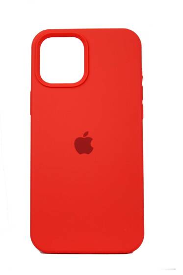 Turuncu Apple İphone 12 Pro Max İçi Süet Lansman Kılıf