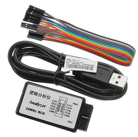 USB Lojik Analizör - 24 MHz 8 Kanal
