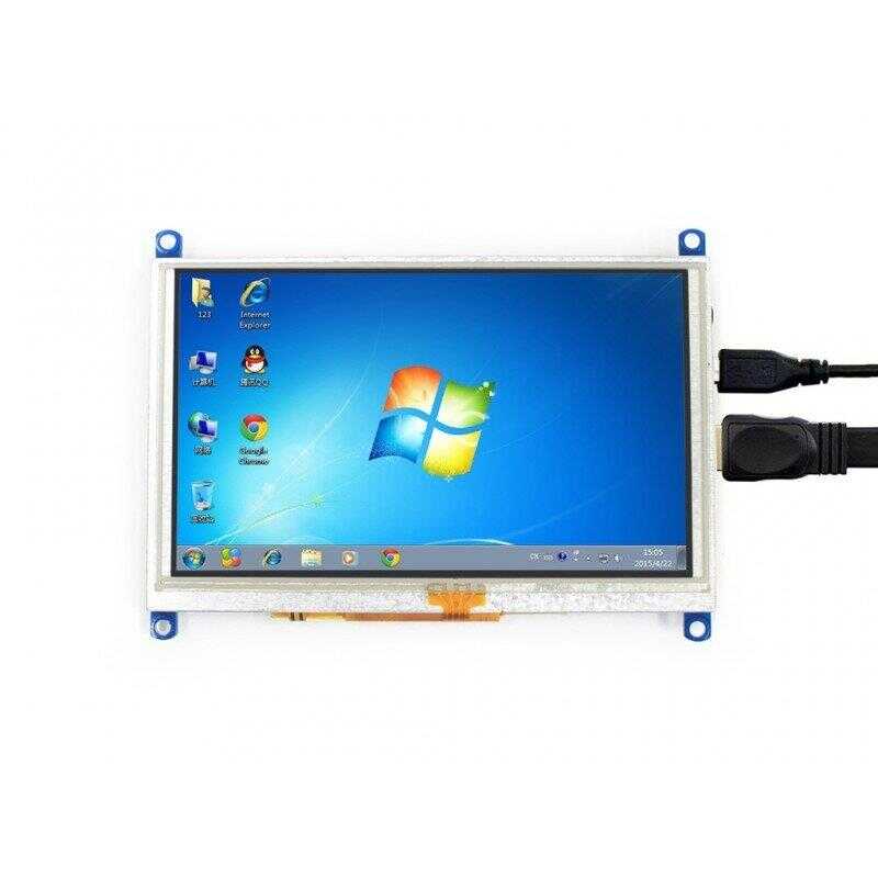  Waveshare 5 Inch (g) 800x480 Dokunmatik Hdmı Ekran