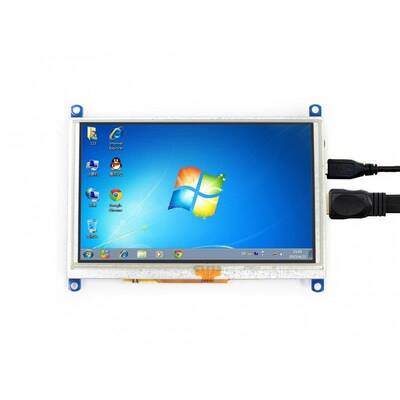 WaveShare 5 Inch (G) 800x480 Dokunmatik HDMI Ekran