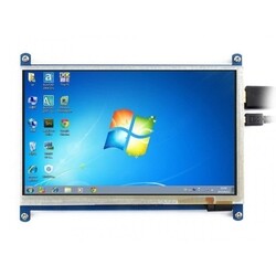 WaveShare 7 Inch (B) 800x480 Dokunmatik HDMI Ekran - Thumbnail
