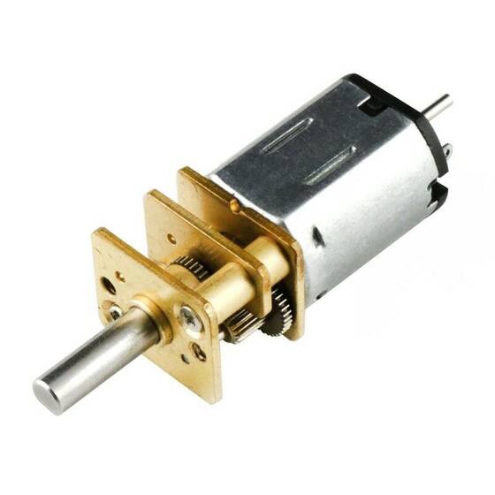 Yüksek Güçlü Mikro Metal Motor 6V 200rpm 150:1